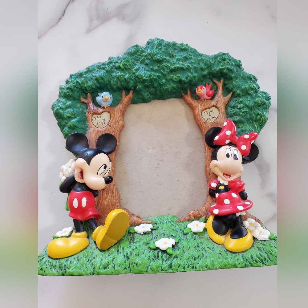 Mickey & Minnie by Tree Picture Frame - Picture 2 of 16